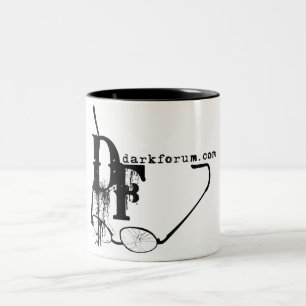 Dunkle Forum-Tasse Zweifarbige Tasse