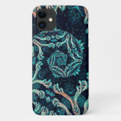 Dunkle Fraktal-Eleganz Case-Mate iPhone Hülle (Rückseite)