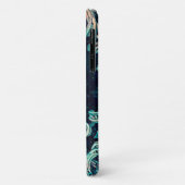 Dunkle Fraktal-Eleganz Case-Mate iPhone Hülle (Hinten/Links)