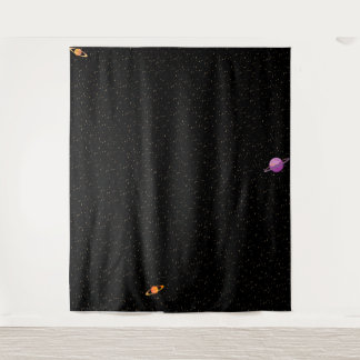 Dunkle Galaxie Wandteppich