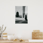 Dunkle Gasse in Fez Poster (Küche)