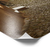 Dunkle Gasse in Neapel, Italien Fotodruck (Ecke)