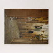 Dunkle Gasse in Neapel, Italien Puzzle (Horizontal)