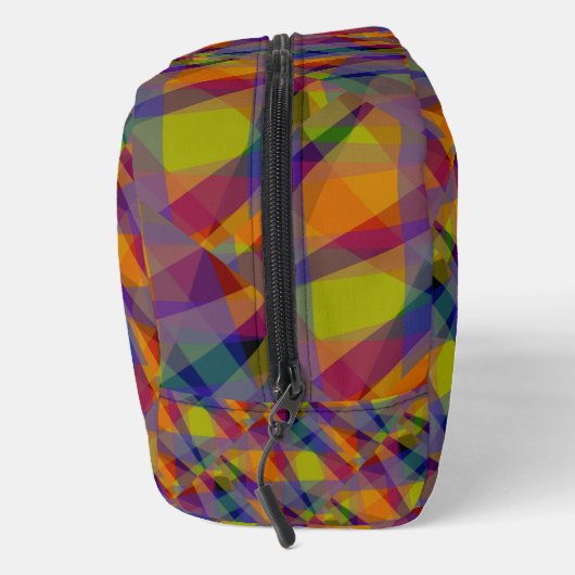 Dunkle Geometrie - Dopp-Kit Waschbeutel (Rechts)