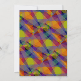 Dunkle Geometrie - Grußkarte Feiertagskarte