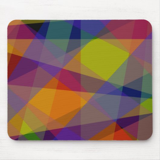 Dunkle Geometrie - Maus-Pad Mousepad (Vorne)