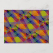 Dunkle Geometrie - Postkarte (Vorderseite)