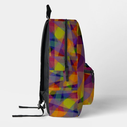 Dunkle Geometrie - Rucksack (Links)