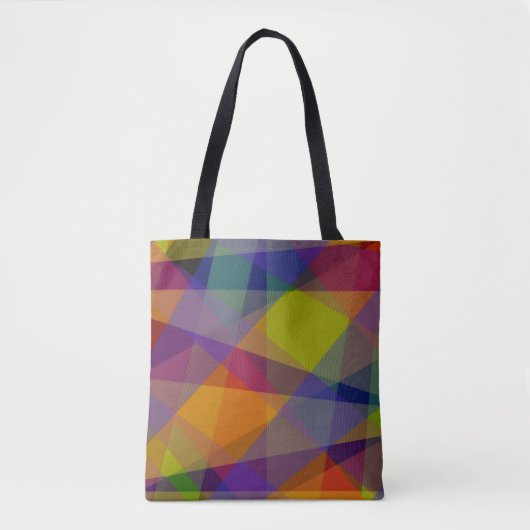 Dunkle Geometrie - Tote Tasche (Vorderseite)