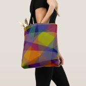 Dunkle Geometrie - Tote Tasche (Von Nahem)