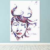 dunkle Gewässer Leinwanddruck (Insitu (Holzboden))