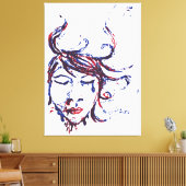 dunkle Gewässer Leinwanddruck (Insitu (Wohnzimmer))