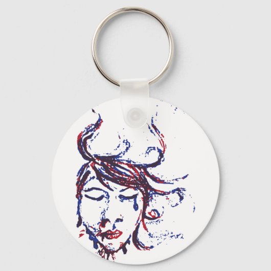 dunkle Gewässer Schlüsselanhänger (Vorderseite)