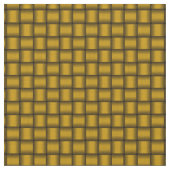 Dunkle Gold-/Braungewebe, bedruckte Korbmuster Stoff (Nahaufnahme)