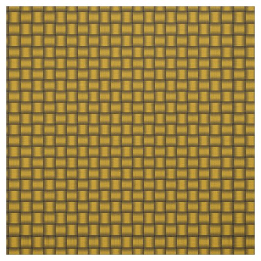 Dunkle Gold-/Braungewebe, bedruckte Korbmuster Stoff (Muster)