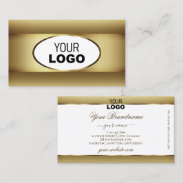 Dunkle Gold-Decke mit dunklem und braunem Ombre-Lo Visitenkarte