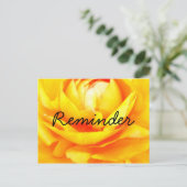 Dunkle Gold-Erinnerung Postkarte (Stehend Vorderseite)