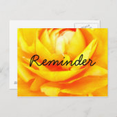 Dunkle Gold-Erinnerung Postkarte (Vorne/Hinten)