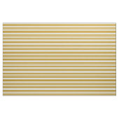 Dunkle Goldenrod & Minze Creme farbige Linien Stoff (Yard (91,4 cm))