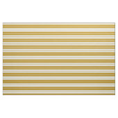 Dunkle Goldenrod & Minze Creme farbige Linien Stoff (Fat Quarter (45,7 x 55,9 cm))
