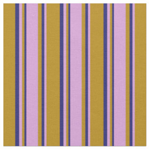 Dunkle Goldenrod, Pflaume und Midnight Blue Colore Stoff