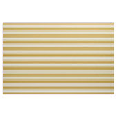 Dunkle Goldenrod und weiße Linien Stoff (Fat Quarter (45,7 x 55,9 cm))