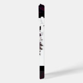 Dunkle Gothic Forest Fairy Floral Rose Burgund Case-Mate iPhone Hülle (Rückseite / Links)