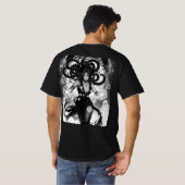 Dunkle Gothic-Kollektion T-Shirt (Schwarz voll)