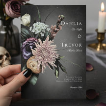 Dunkle Gothic mysteriös gemiedete Blurblüte Hochze