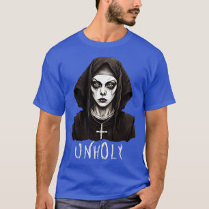 Dunkle gothische satanische unheilige T-Shirt