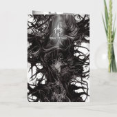 Dunkle Gotik Kunst Dunkle Vile Biomatter Karte (Rückseite)
