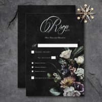 Dunkle Gotik mysteriös Mute Floral Dinner