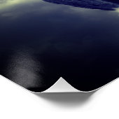 Dunkle gotische Burg Poster (Ecke)