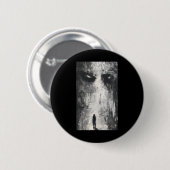 Dunkle Gotische Dämonenweg Horror Art Evil Grunge Button (Vorne & Hinten)