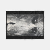 Dunkle Gotische Dämonenweg Horror Art Evil Grunge  Fleecedecke (Vorderseite (Horizontal))