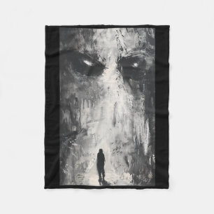 Dunkle Gotische Dämonenweg Horror Art Evil Grunge  Fleecedecke