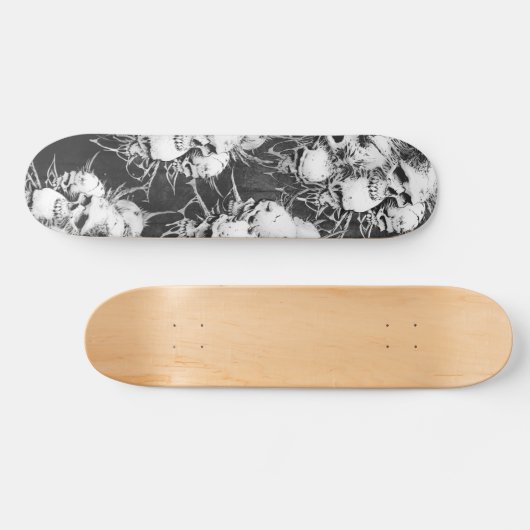 Dunkle gotische Erscheinung des Todes Skateboard (Horizontal)