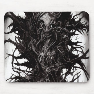 Dunkle gotische Kunst Dunkle Vile Biomatter Horizo Mousepad