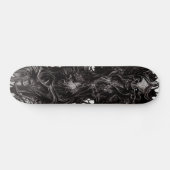 Dunkle gotische Kunst Dunkle Vile Biomatter Sketch Skateboard (Horizontal)