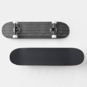 Dunkle graue Holzstruktur Skateboard (Horizontal)