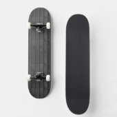 Dunkle graue Holzstruktur Skateboard (Vorderseite)