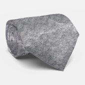 Dunkle Graue Marmor-Textur-Muster Krawatte (Gerollt)