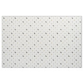Dunkle Gray Graduation Caps und Diplommuster Stoff (Fat Quarter (45,7 x 55,9 cm))
