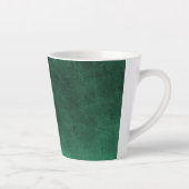 Dunkle Grunge - Grün Milchtasse (Rechts)