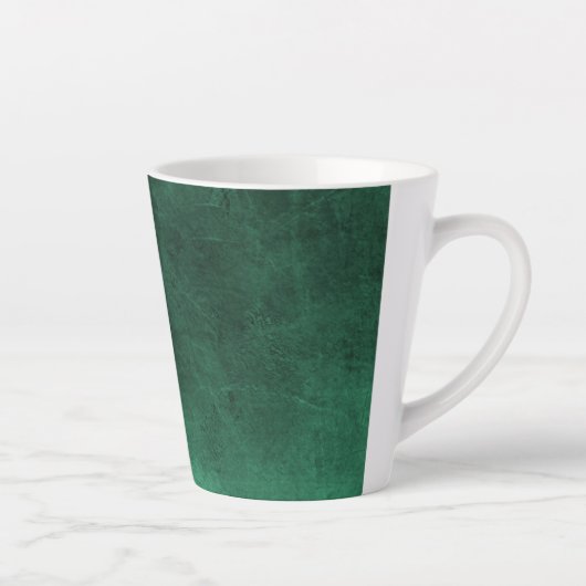 Dunkle Grunge - Grün Milchtasse (Rechts)
