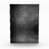 Dunkle Grunge Hintergrund - B&W Fotoblock (Vorderseite)