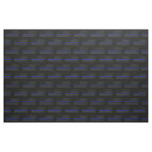 Dunkle Grungy Polizei redet amerikanische Flagge Stoff (Fat Quarter (45,7 x 55,9 cm))