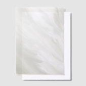 Dunkle Grünstreifen Pergament Einladungen (Versetzt)