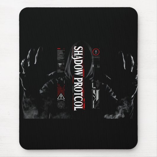 Dunkle Hacker-Cyberpunk-Gaming-Mauspad Mousepad (Vorne)