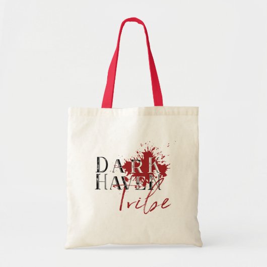 Dunkle Hafen-Stamm-Taschen-Tasche Tragetasche (Vorne)